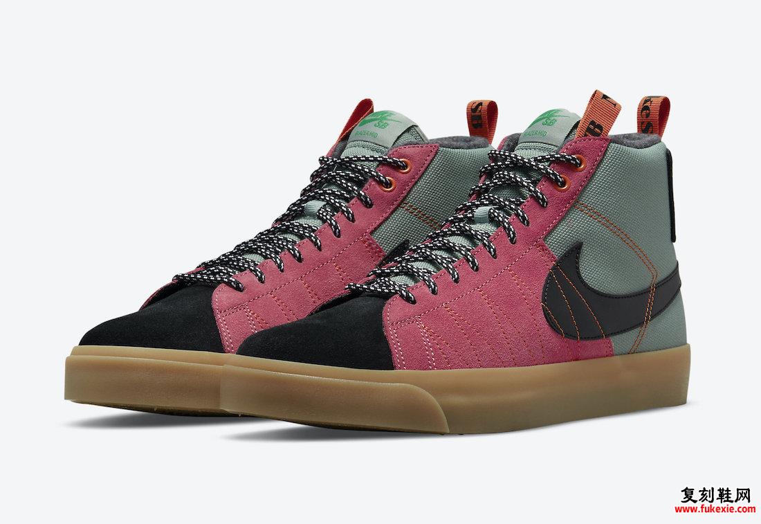 Nike SB Blazer Mid Premium Acclimate Sport Spice DC8903-301 发布日期