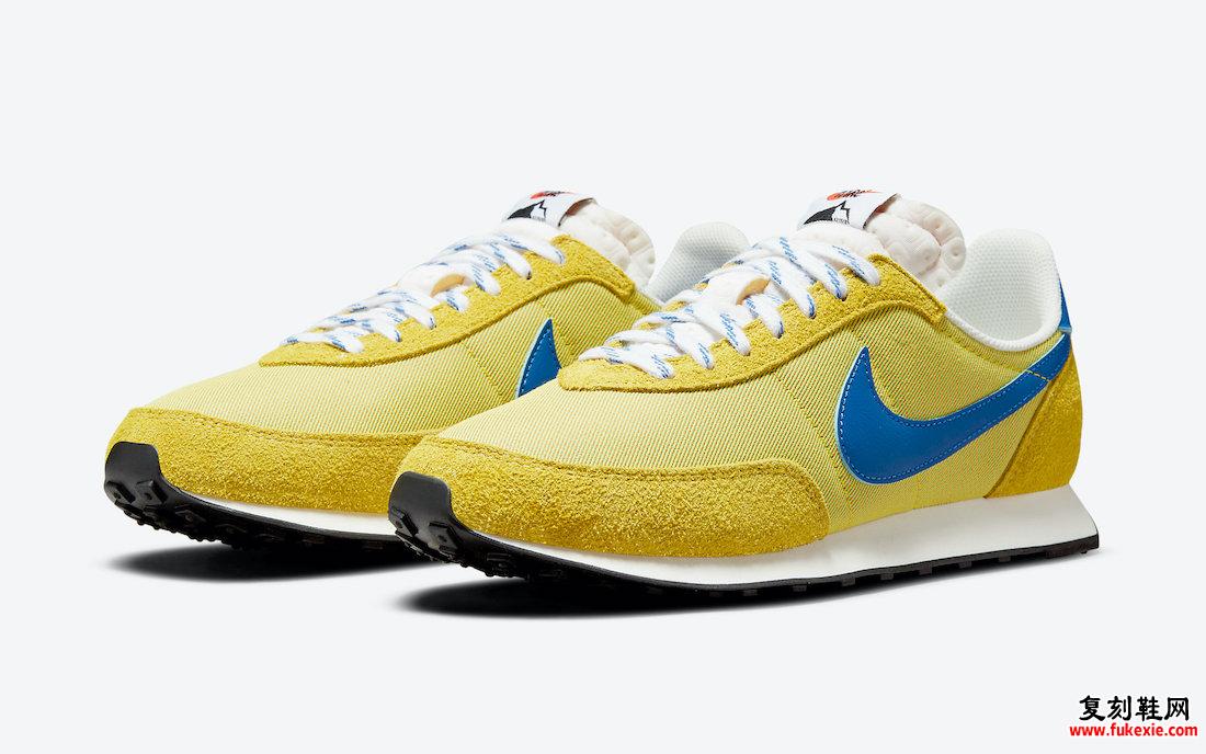 Nike Waffle Trainer 2 Yellow Strike Hyper Royal DC8865-700 发布日期