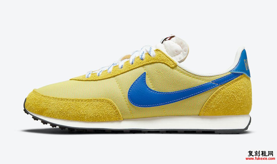 Nike Waffle Trainer 2 Yellow Strike Hyper Royal DC8865-700 发布日期