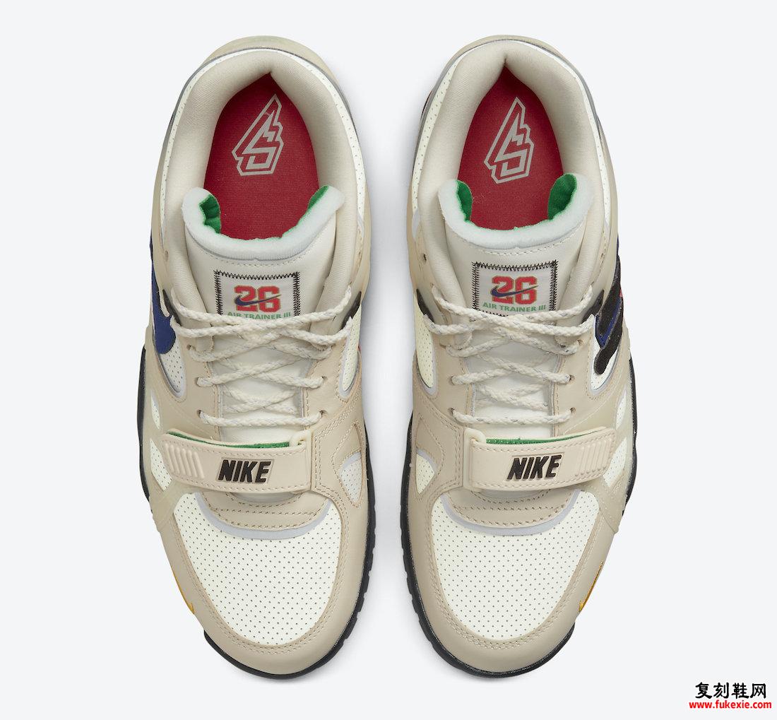 Saquon Barkley Nike Air Trainer 3 DA5403-200 发售日期价格