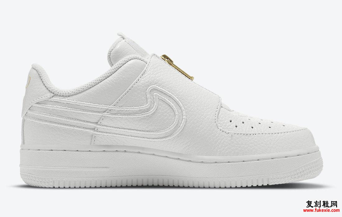 塞雷娜·威廉姆斯 Nike Air Force 1 LXX Zip DM5036-100 发布日期