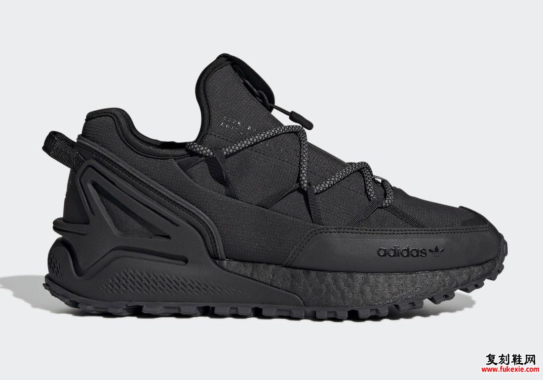 adidas ZX 2K Boost Utility Gore-Tex Black G54896 发布日期