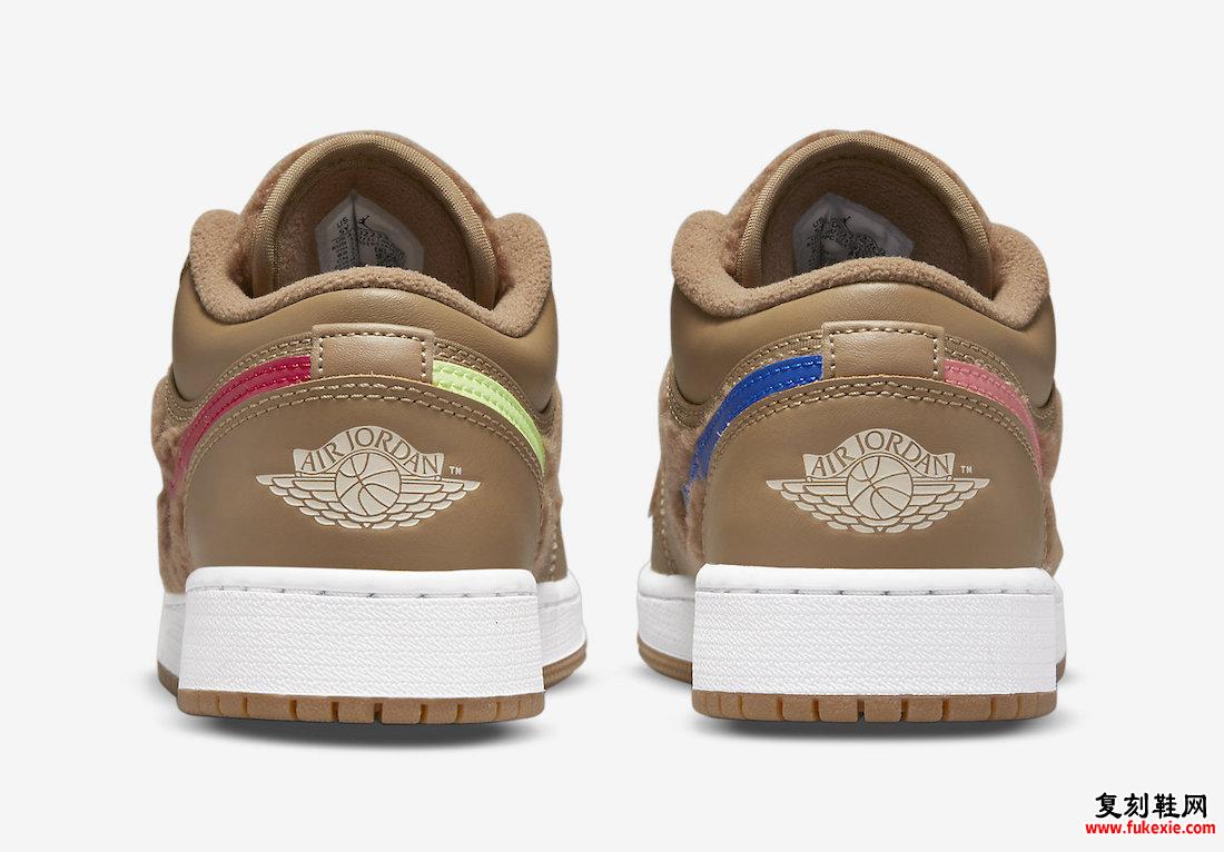 Air Jordan 1 Low GS 泰迪熊 DO2233-264 发售日期