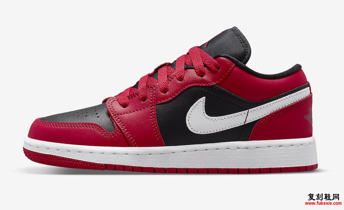 Air Jordan 1 Low GS Very Berry 553560-061 发售日期