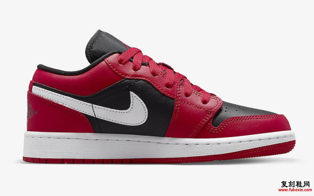 Air Jordan 1 Low GS Very Berry 553560-061 发售日期