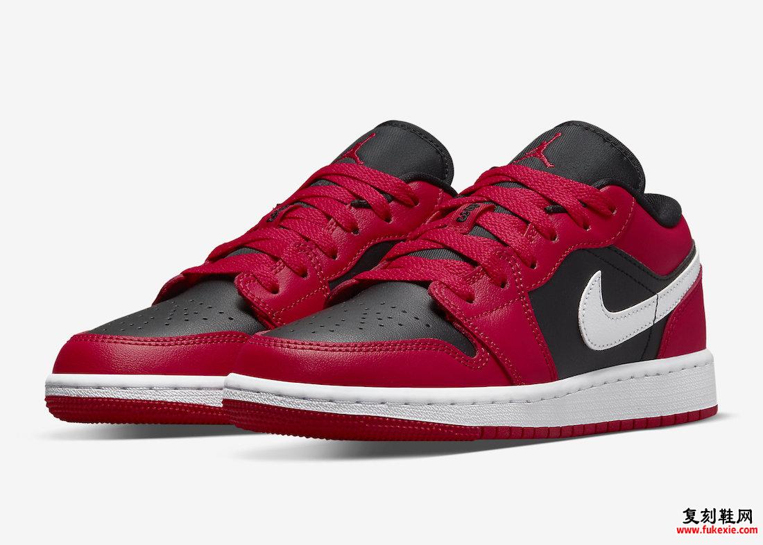 Air Jordan 1 Low GS Very Berry 553560-061 发售日期