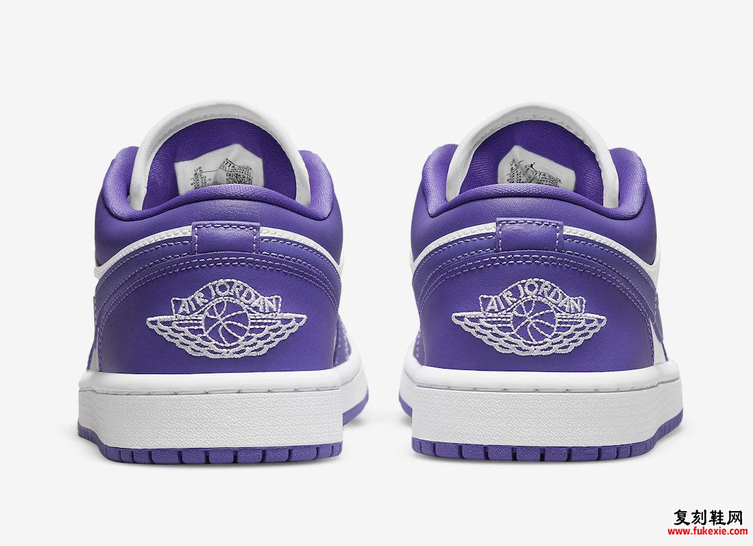 Air Jordan 1 Low Psychic Purple DC0774-500 发售日期