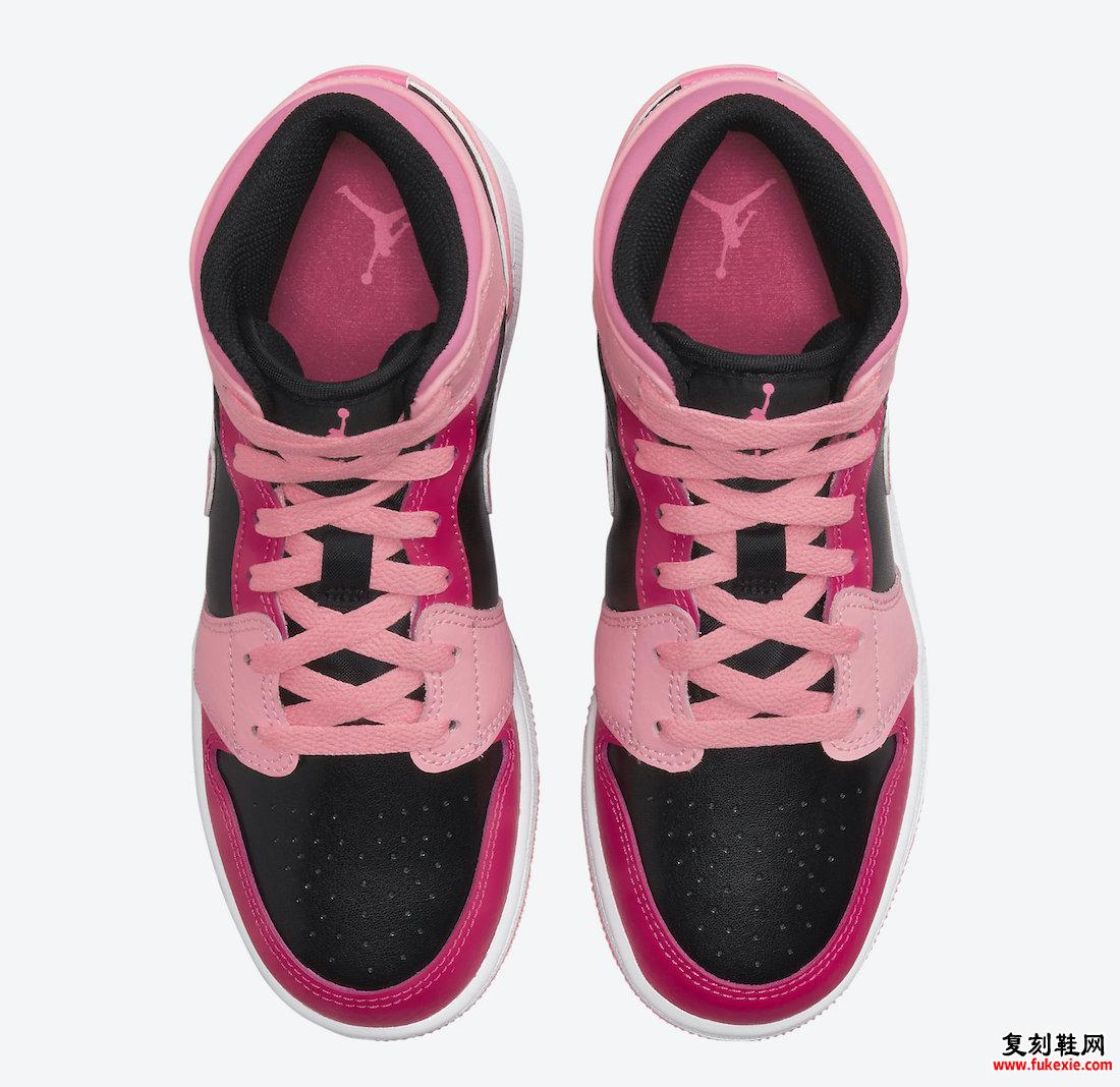 Air Jordan 1 Mid GS Coral Chalk 554725-662 发售日期