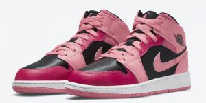 Air Jordan 1 Mid GS Coral Chalk 554725-662 发售日期