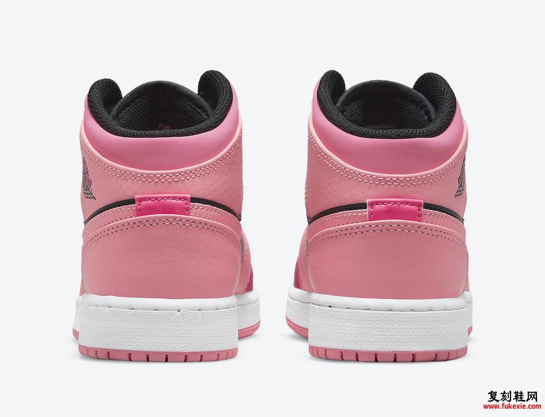 Air Jordan 1 Mid GS Coral Chalk 554725-662 发售日期