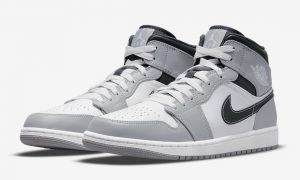 Air Jordan 1 Mid Light Smoke Grey 554724-078 发售日期