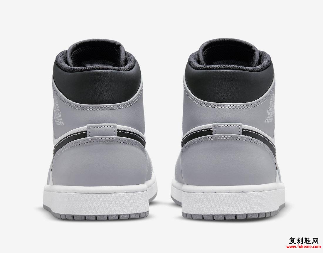 Air Jordan 1 Mid Light Smoke Grey 554724-078 发售日期