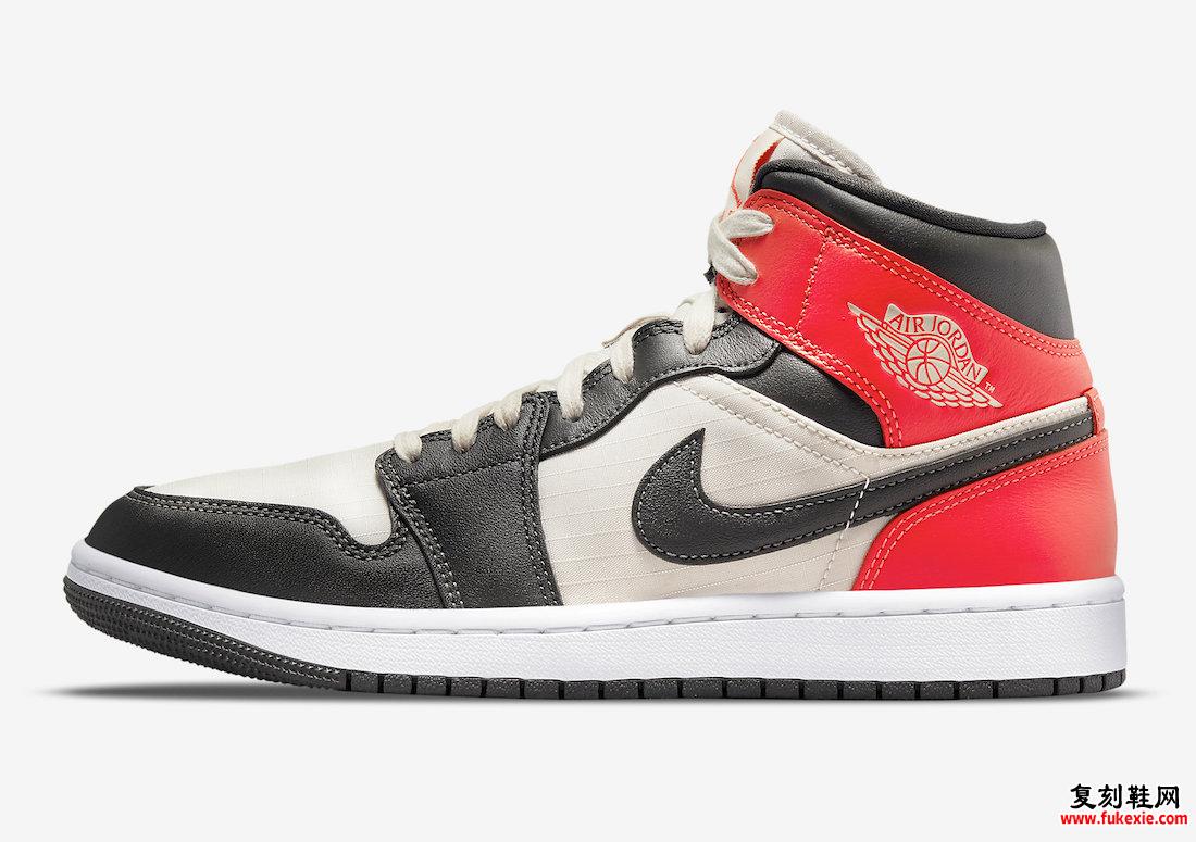 Air Jordan 1 Mid Newsprint DQ6078-100 发售日期