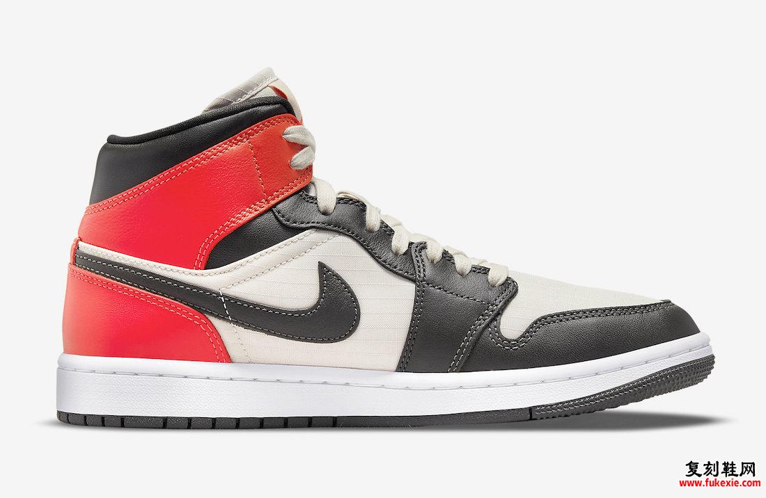 Air Jordan 1 Mid Newsprint DQ6078-100 发售日期