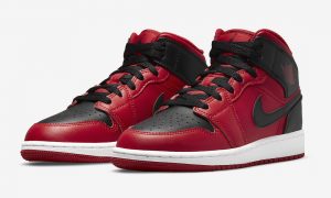 Air Jordan 1 Mid Reverse Bred 554724-660 发售日期