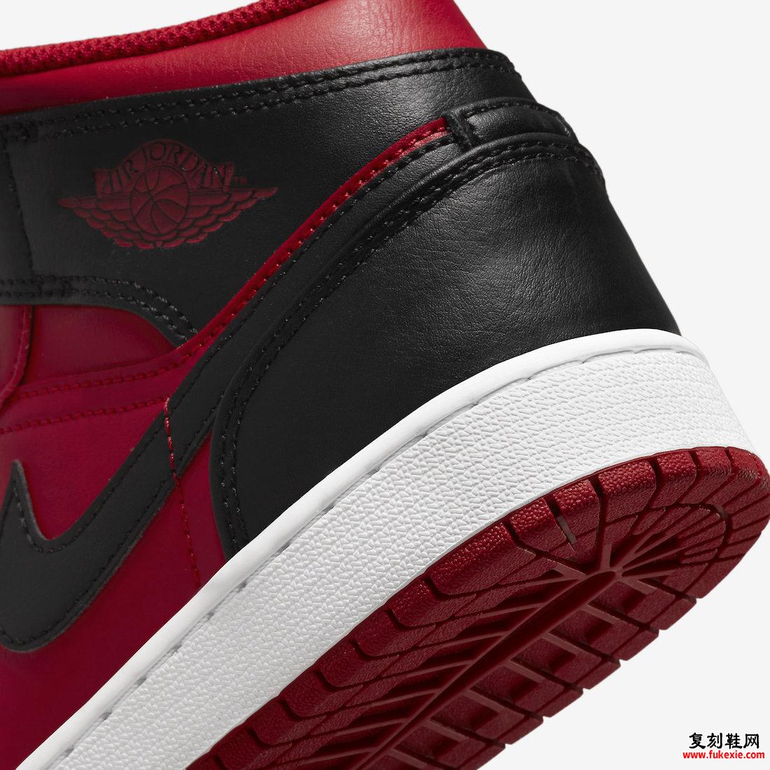 Air Jordan 1 Mid Reverse Bred 554724-660 发售日期