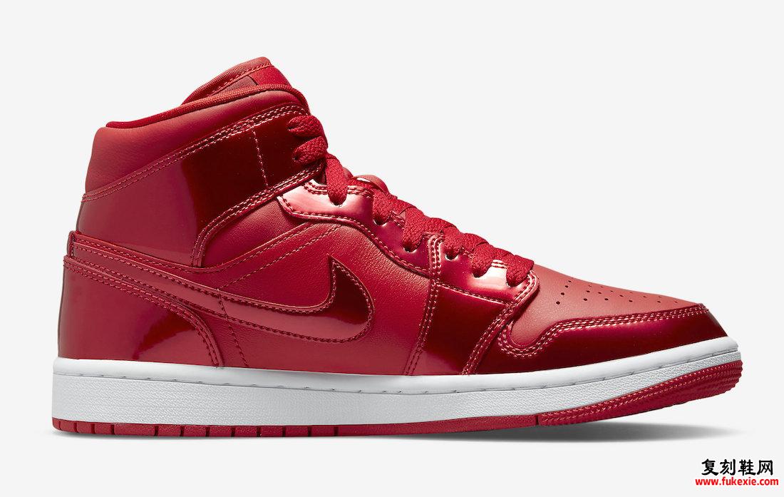 Air Jordan 1 Mid SE University Red Pomegranate DH5894-600 发售日期