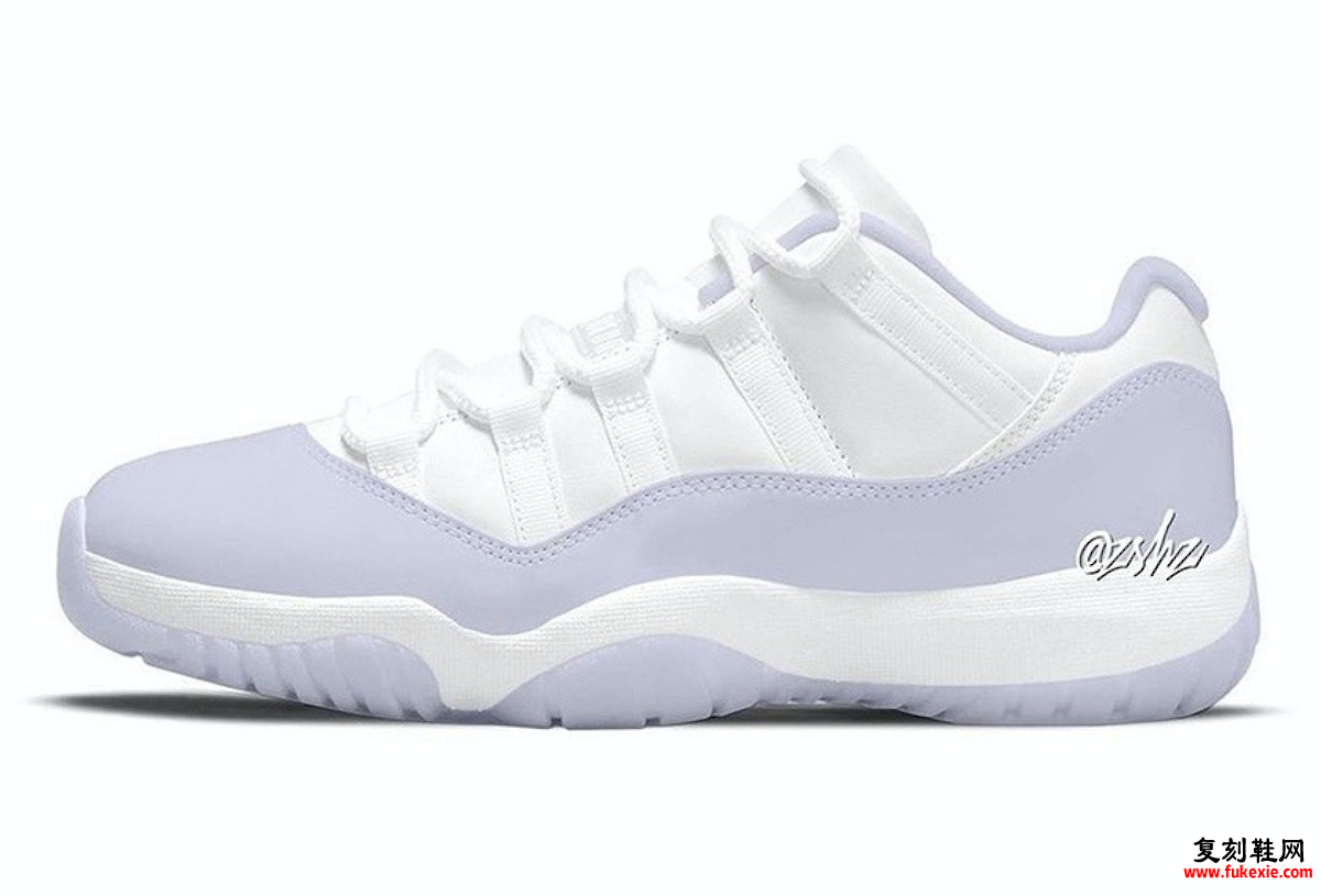 Air Jordan 11 Low Pure Violet WMNS 发售日期模拟