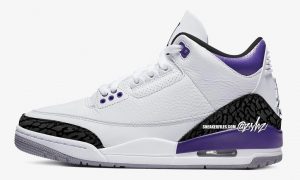 Air Jordan 3 Dark Iris 发售日期模拟