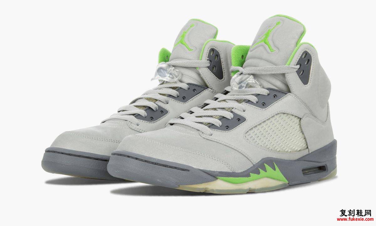 Air Jordan 5 Green Bean 2022 发售日期