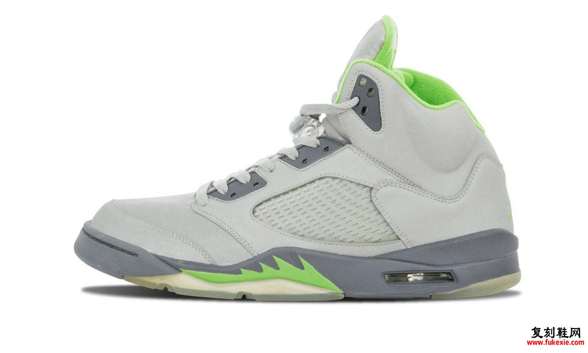 Air Jordan 5 Green Bean 2022 发售日期