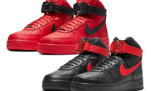 Alyx Nike Air Force 1 High University Red Black 发售日期