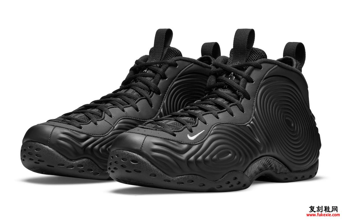 Comme des Garcons CDG Nike Air Foamposite One Black DJ7952-001 发布日期