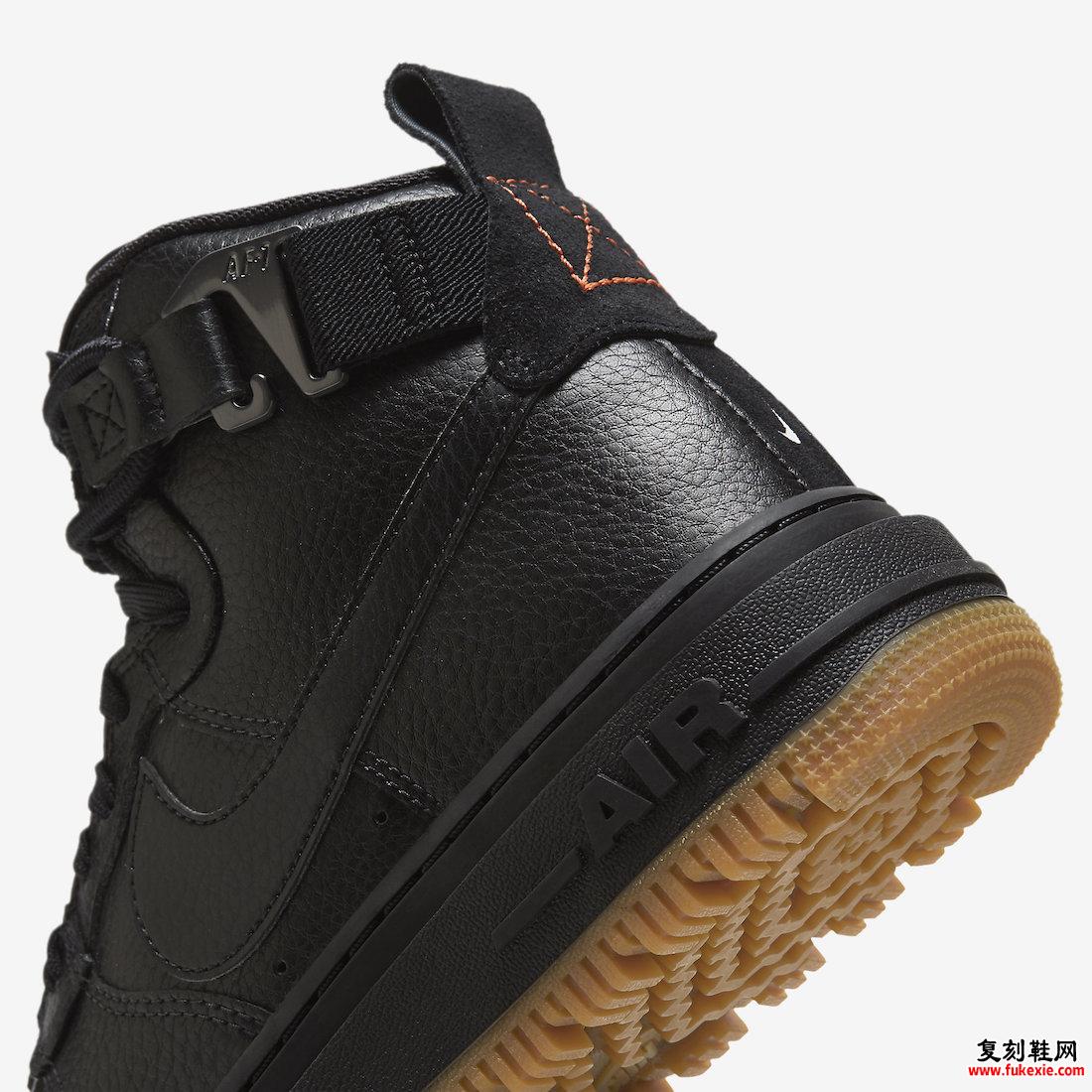 耐克 Air Force 1 High Utility 2.0 Black Gum DC3584-001 发布日期