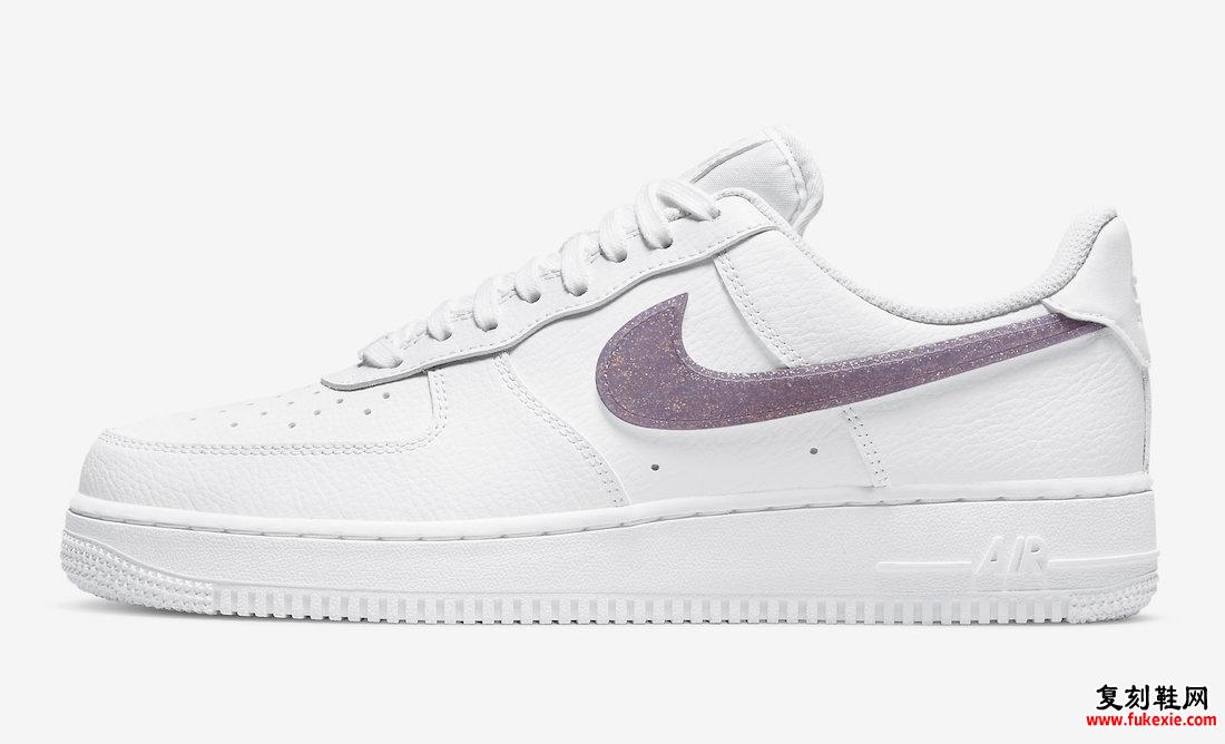 Nike Air Force 1 Low Glitter Swoosh DH4407-102 发布日期