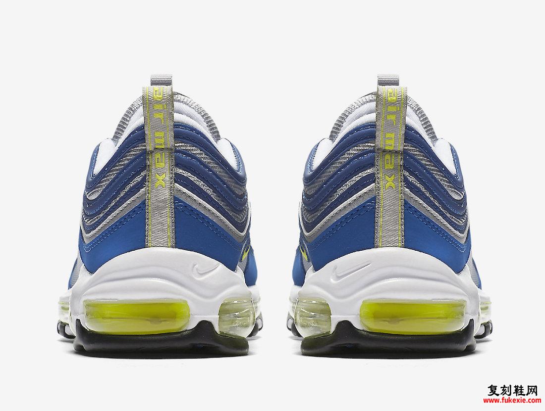 耐克 Air Max 97 Atlantic Blue Voltage Yellow 2022 发布日期