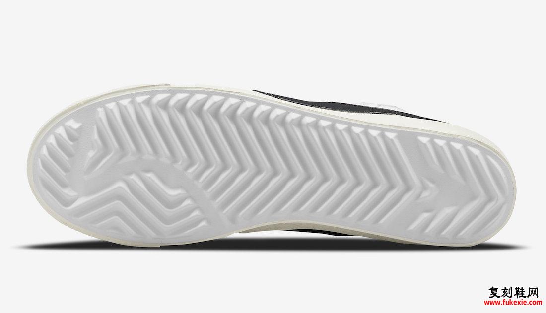 Nike Blazer Mid 77 Jumbo White Black DD3111-100 发售日期价格