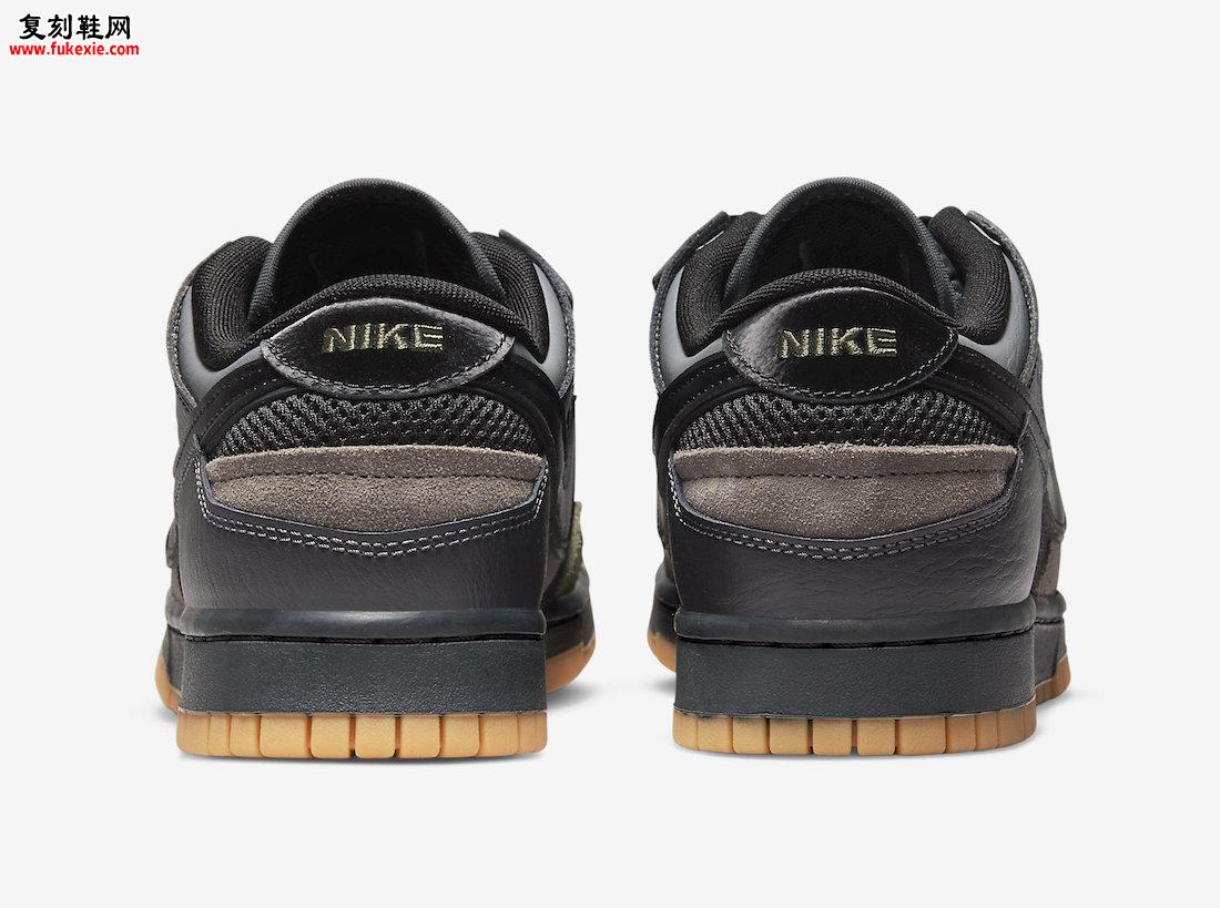 Nike Dunk Scrap Black Gum DB0500-001 发布日期