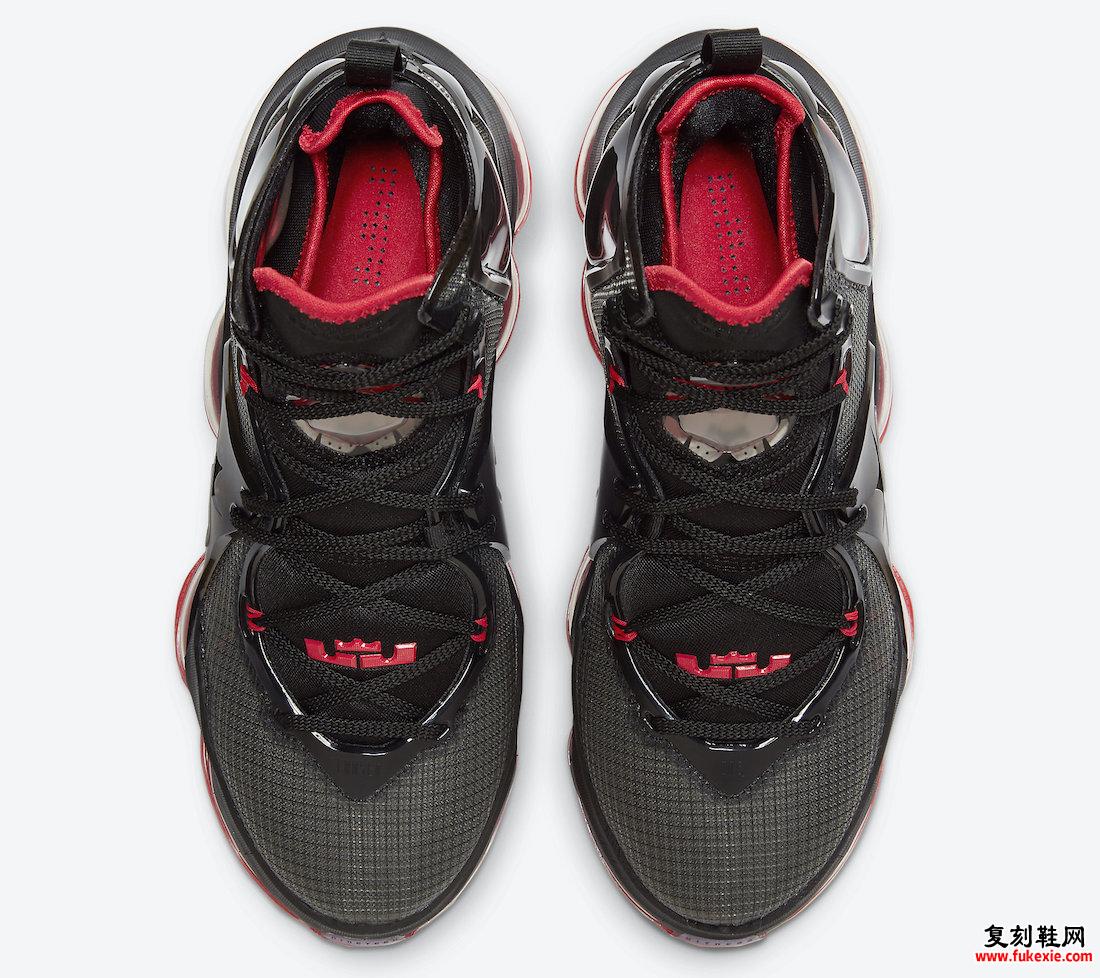 耐克 LeBron 19 Bred DC9340-001 发布日期