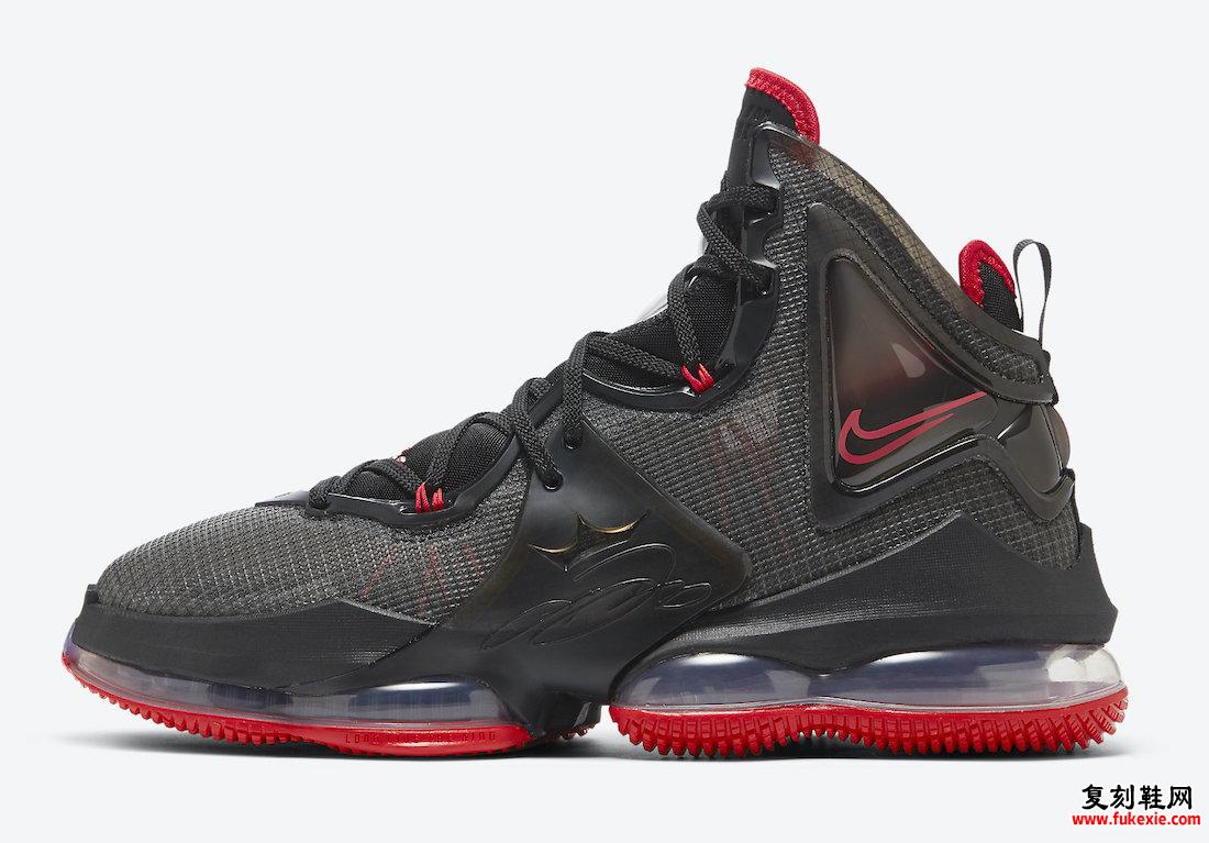 耐克 LeBron 19 Bred DC9340-001 发布日期