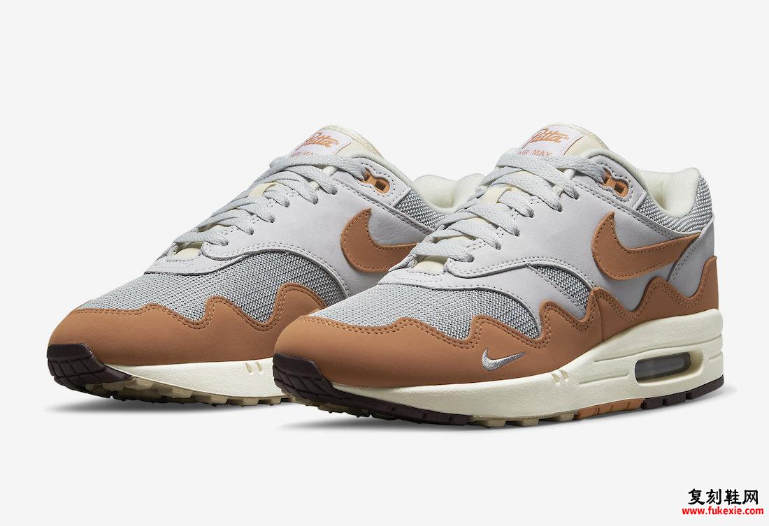 Patta Nike Air Max 1 Monarch The Wave DH1348-001 发售日期