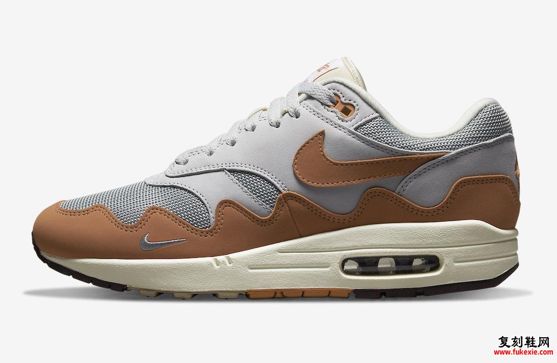 Patta Nike Air Max 1 Monarch The Wave DH1348-001 发售日期