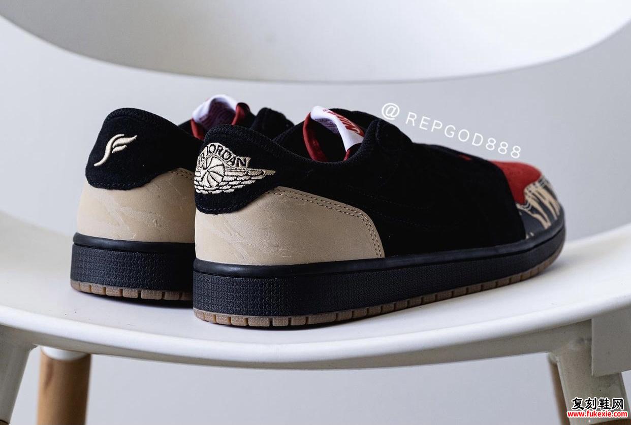 SoleFly Air Jordan 1 Low Carnivore DN3400-001 发售日期