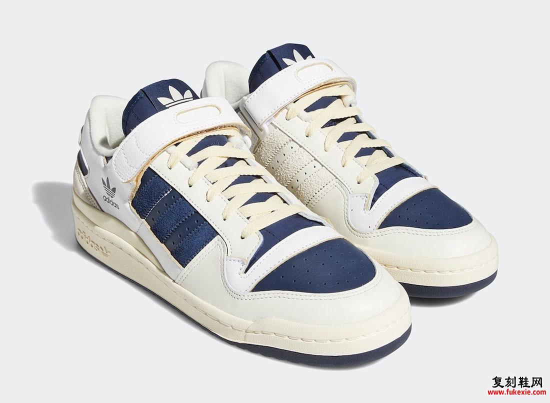 adidas Forum 84 Low White Navy GZ6427 发售日期