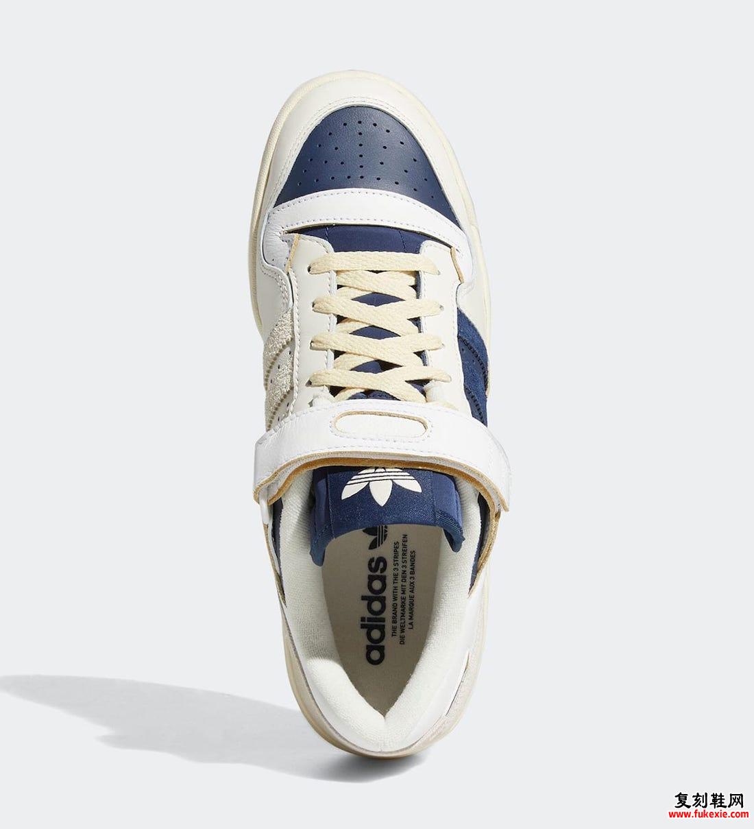 adidas Forum 84 Low White Navy GZ6427 发售日期