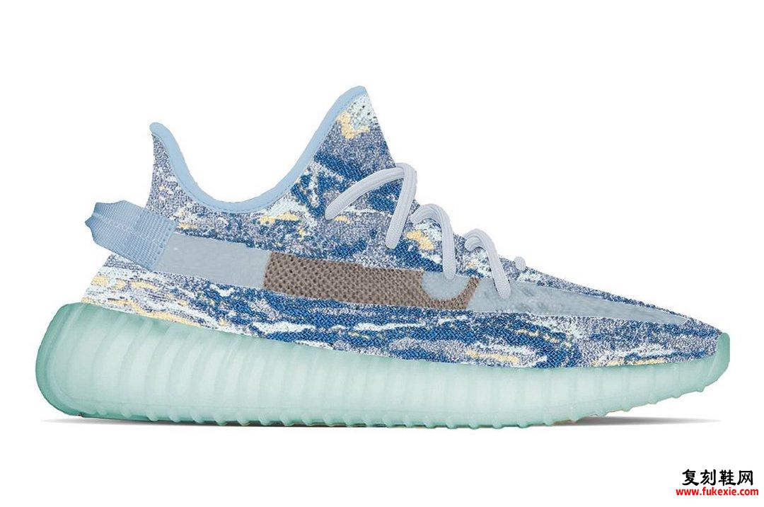 adidas Yeezy Boost 350 V2 MX Blue 发布日期