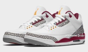 Air Jordan 3 Cardinal 2022 发售日期模拟