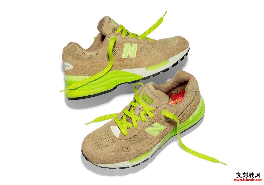 Concepts New Balance 992 Low Hanging Fruit 发布日期