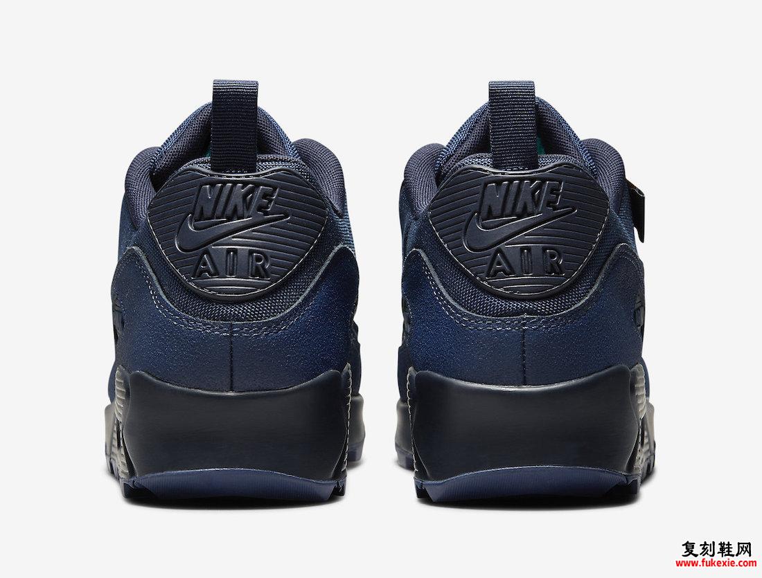 Nike Air Max 90 Surplus Midnight Navy Obsidian Hyper Jade DC9389-400 发售日期