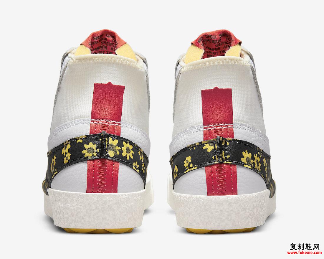 Nike Blazer Mid 77 Jumbo Floral 向日葵 DQ7639-100 发布日期