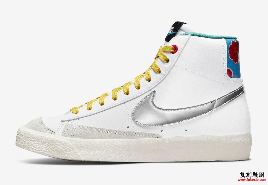 Nike Blazer Mid GS DQ7773-100 发布日期