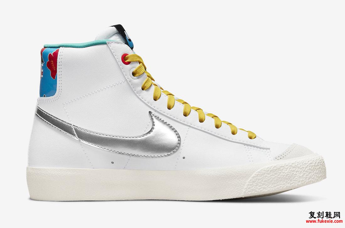 Nike Blazer Mid GS DQ7773-100 发布日期