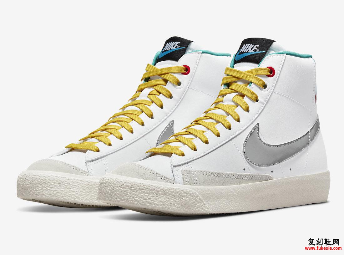 Nike Blazer Mid GS DQ7773-100 发布日期