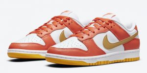Nike Dunk Low Orange Gold Yellow DQ4690-800 发布日期