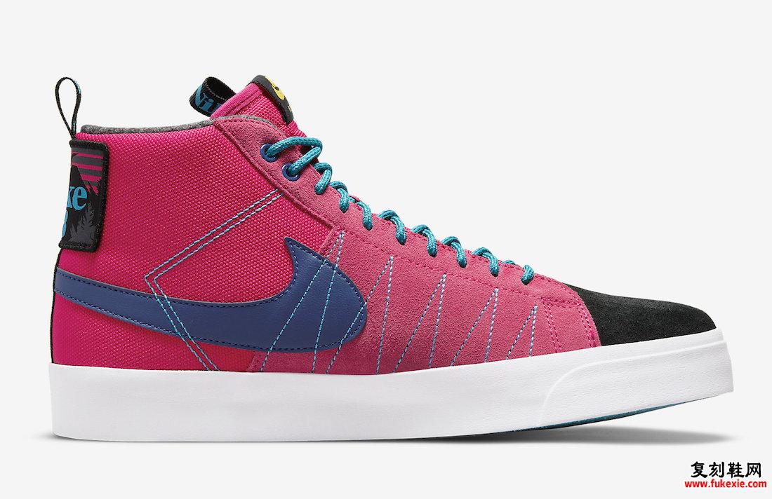 Nike SB Blazer Mid Acclimate DC8903-600 发布日期