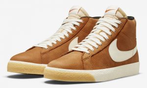 Nike SB Blazer Mid ISO Dark Russet DC8911-200 发布日期